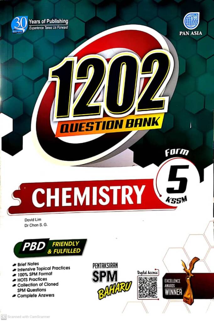 1202 QUESTION BANK CHEMISTRY FORM 5 KSSM  No.1 Online Bookstore