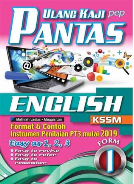 UJIAN KAJI PANTAS ENGLISH KSSM EXERCISE BOOK FORM 1
