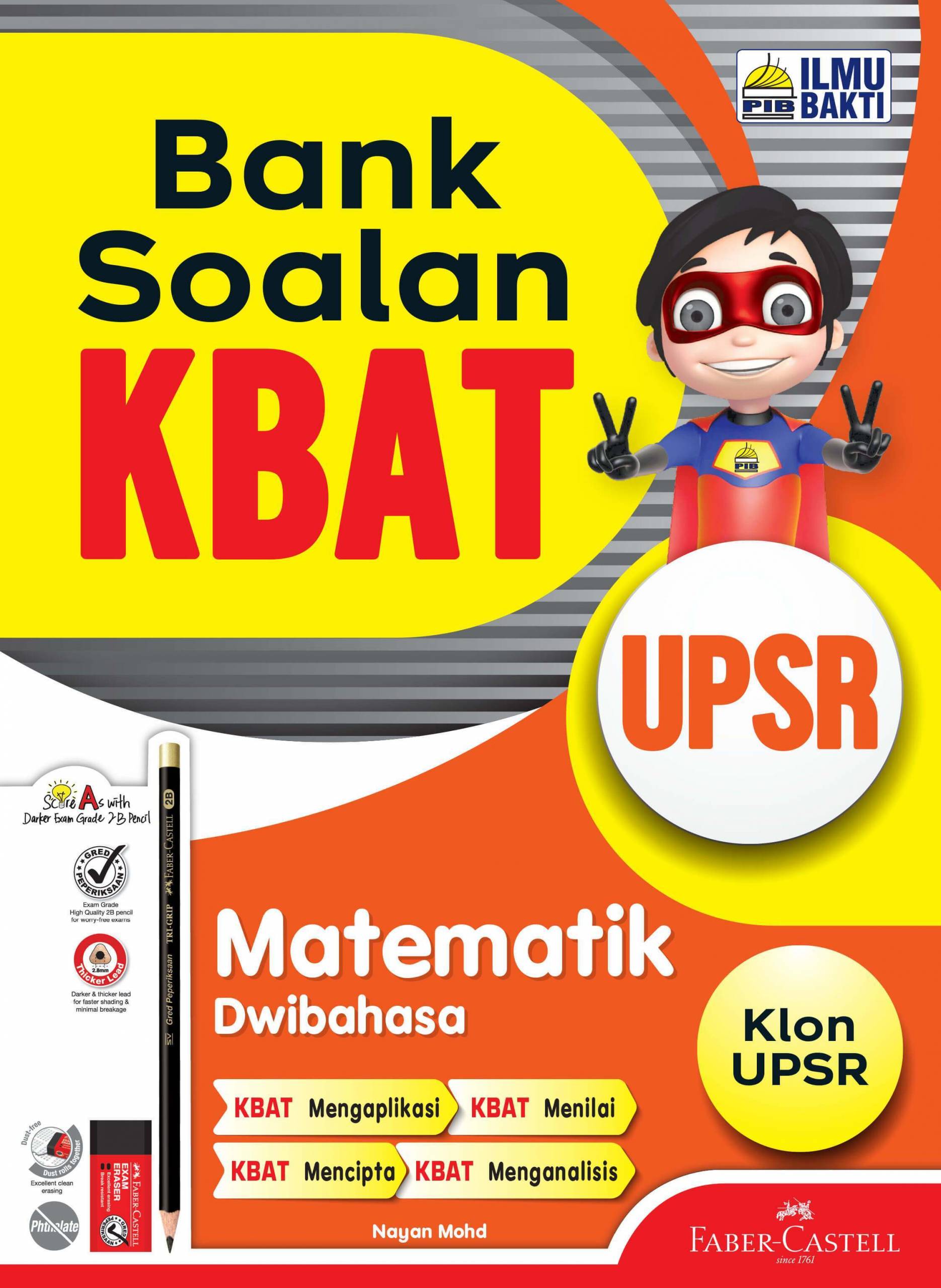BANK SOALAN KBAT UPSR MATEMATIK (DWIBAHASA) - No.1 Online 
