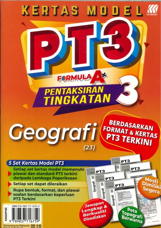 Kertas Model Pra Pt3 Formula A Geografi Tingkatan 3 No 1 Online Bookstore Revision Book Supplier Malaysia