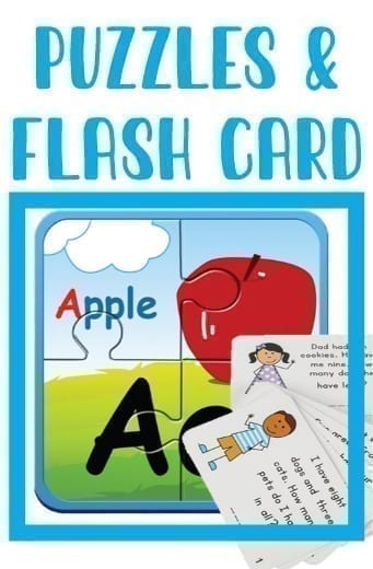 PUZZLES & FLASH CARDS