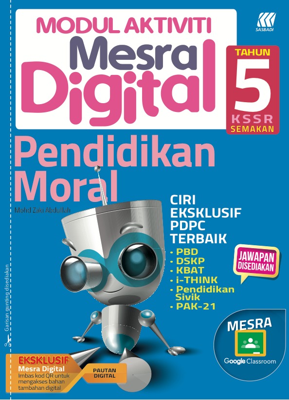 2021 Buku Kerja Modul Mesra Digital Kssr Pendidikan Moral Tahun 5 No 1 Online Bookstore Revision Book Supplier Malaysia