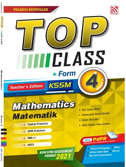 Buku Latihan Top Class 2021 Matematik Tingkatan 4 Dwibahasa No 1 Online Bookstore Revision Book Supplier Malaysia