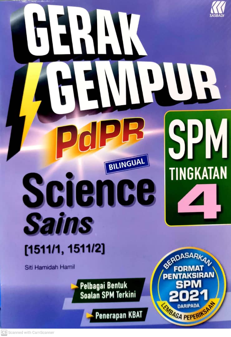 Gerak Gempur Pdpr Spm Sains Bilingual Tingkatan 4 No 1 Online Bookstore Revision Book Supplier Malaysia